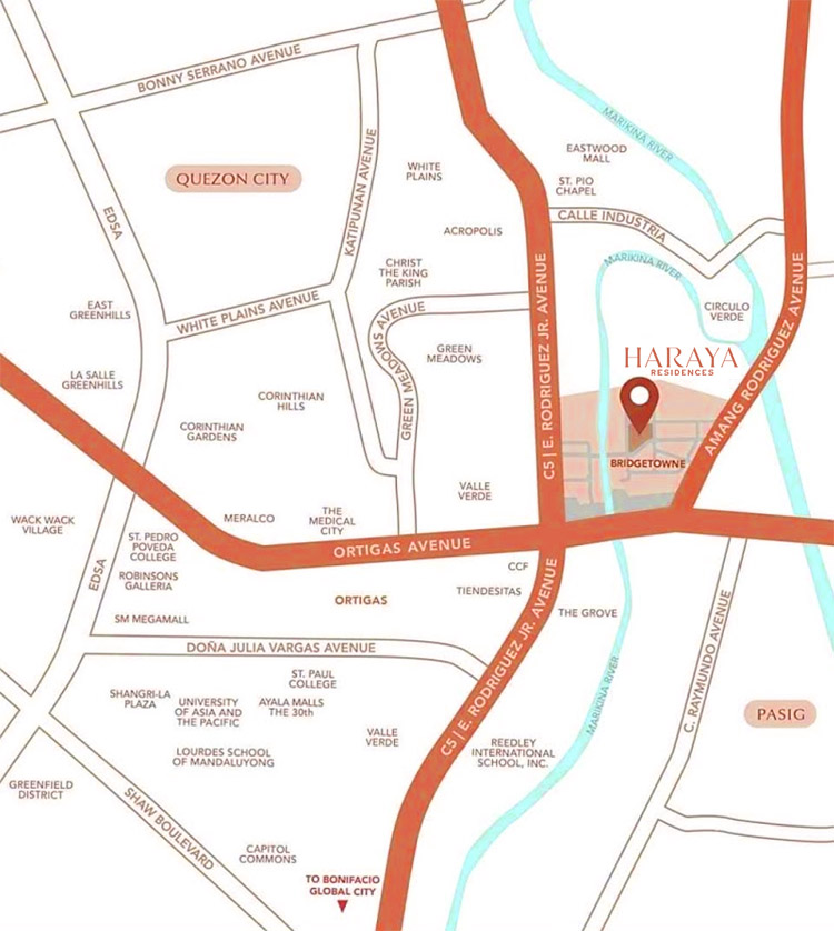Haraya Residences at Bridgetowne Pasig City by Shang Properties